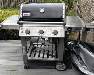 Weber Grill with Cover