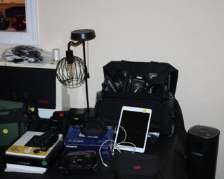 Camera, iPad, Lamp, etc.