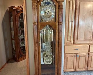Sligh Lighted Grandfather Clock