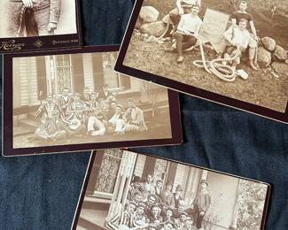 Cabinet Cards Late 1800's