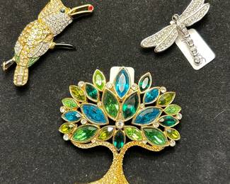 Swarovski Brooches