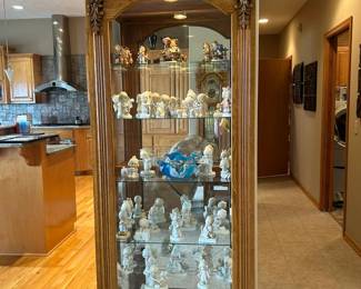 Lighted Keepsake Curio Cabinet