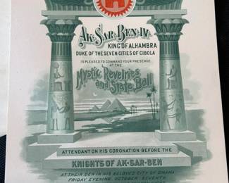 Aksarben Memorabilia 