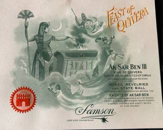 Aksarben Memorabilia 