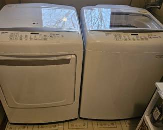 LG Washer and Dryer