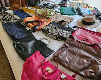 Vintage designer purses