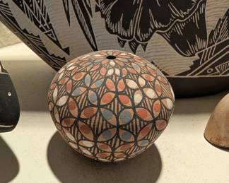 Seed pot by member of Sabaquie family, Jemez