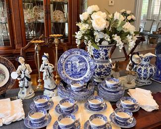 Spode Blue Italian Made in England
