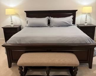 Pottery Barn King size bedroom suite