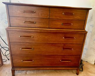 Henredon 1950’s highboy dresser