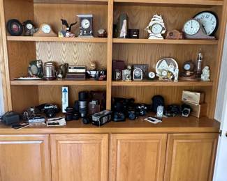 Clocks and cameras