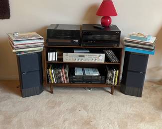 Albums. CDs and tons of books