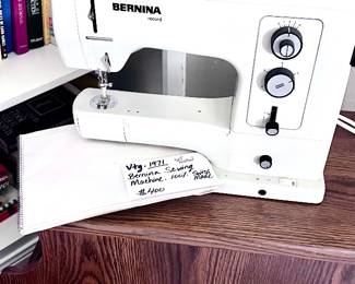 Vintage Bernina Sewing Machine