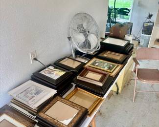 Huge Collection of picture frames 
