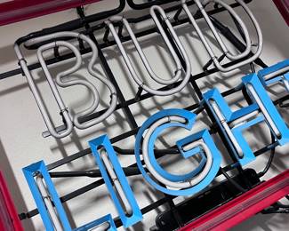 Bud Light Beer Sign