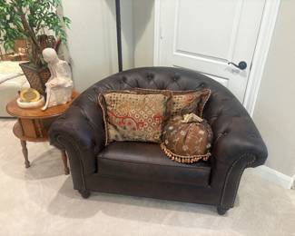 Brown Leather Chair