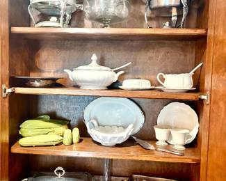 Vintage Silver-plated serving dishes