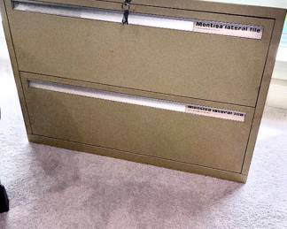 2 Drawer File Cabinet