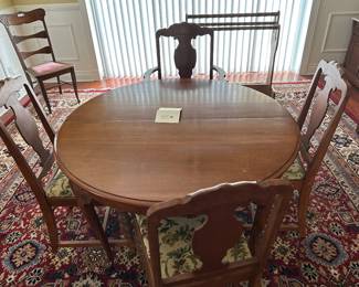Dining table and Chairs