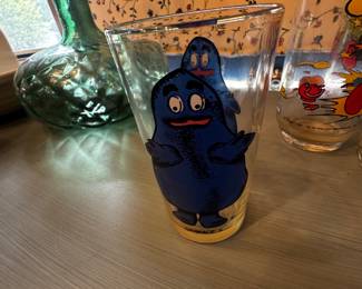 Vintage Grimmace Glass