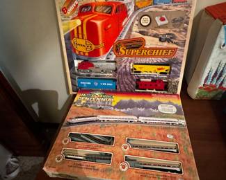 Bachmann Superchief and Centenial Train Sets