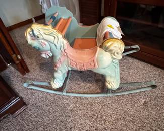 1950's Wonder Horse Shoo-Fly Rocker