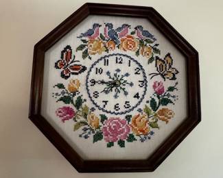 Needle Point Clock
