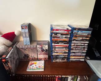 Blue Ray and VHS Box Sets