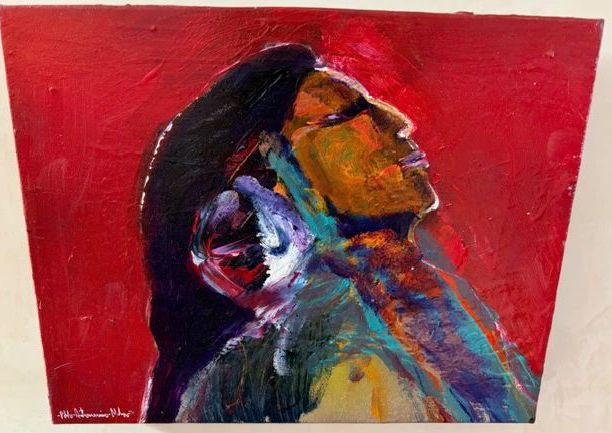 Pablo Antonio Milan untitled oil on canvas, 8" x 10"
