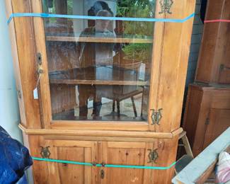 Antique Corner Cupboard 