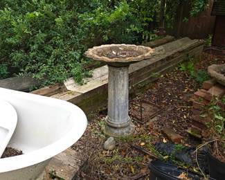 Garden Birdbath 