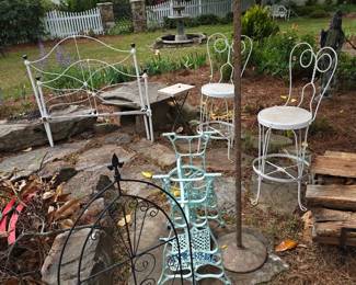 Assorted Iron and metal pieces 