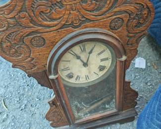 Antique Kitchen Clock 