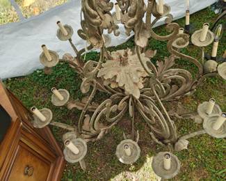 Metalwork Chandelier