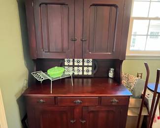 Great cabinet with storage Cherry wood
