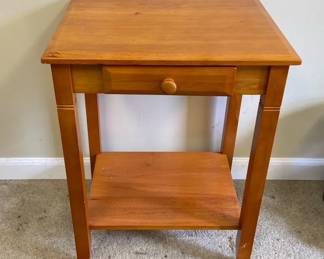Small Wooden Side Table