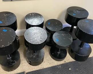 4 Pairs of Weights 2575 Pounds