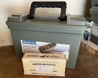 Four Boxes 9mm Live Ammunition with Box