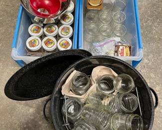 Canning Jars Lids  Large Pot