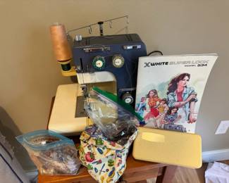 White Sewing Machine