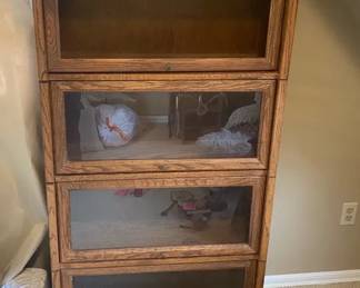 Lawyers Four Shelf Bookcase Medium Oak