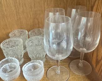 Country Chic Glassware With Rose Spoon