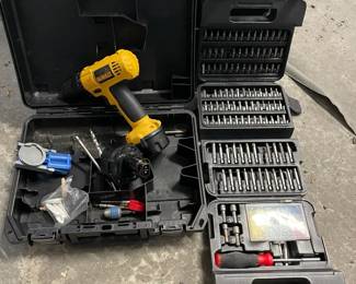 DeWalt DC750 Cordless Drill Bit Set Kreg Pockethole Jig