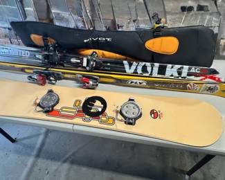 Snowboards  Skis