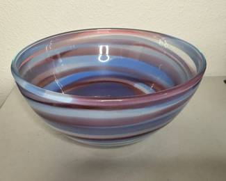 Vintage Murano HandBlown Glass Bowl