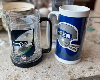 Vintage Seattle Seahawks Mugs