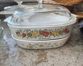 Vintage Corningware Spice of Life Pattern