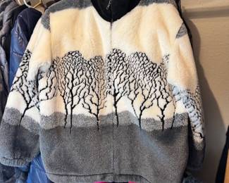 vintage Coastline brand fleece jacket