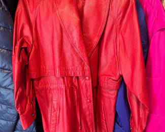 Wilson’s Red Leather jacket 