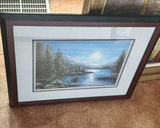 Vintage Landscape Print